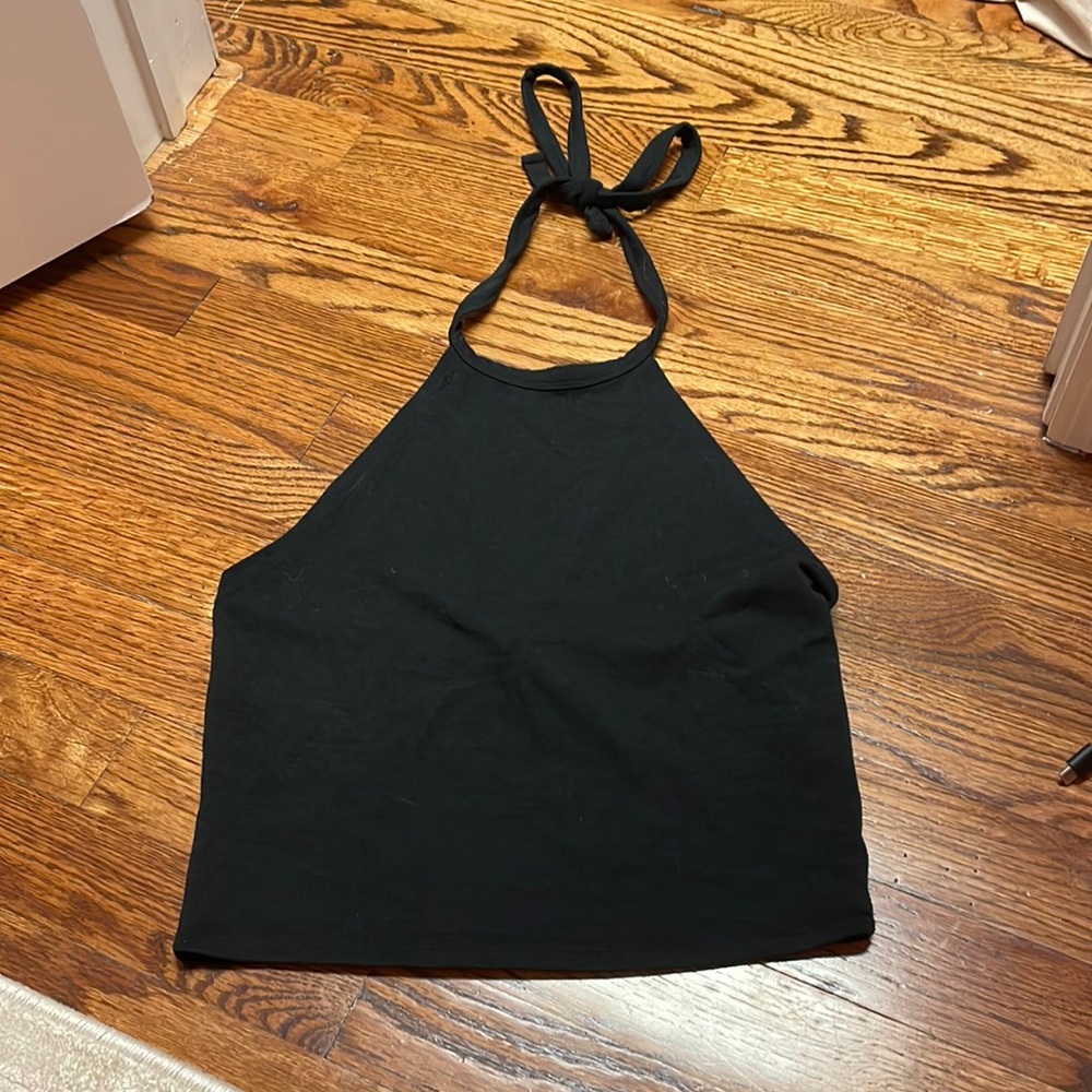 Backless Halter Top